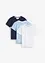 T-shirt (set van 3) van katoen, bonprix