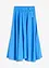 Twill rok met een vloeiende viscosemix, bonprix