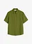 Blouse met borstzak en korte mouwen, bonprix