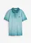 Piqué poloshirt in washed out used look, bonprix