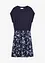 Jersey jurk met gedessineerd rokdeel, bonprix