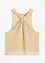 Gebreide top met glitters, bonprix
