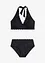 Halter bikini met gerecycled polyamide (2-dlg. set), bonprix