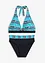 Halter bikini (2-dlg. set) met gerecycled polyamide, bonprix