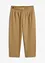 Jersey broek met bandplooien, bonprix