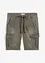 Regular fit sweat jeans bermuda, bonprix