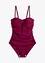 Corrigerend bandeau badpak, medium corrigerend, bonprix