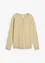 Gebreid vest met ronde hals, bonprix
