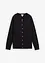Gebreid vest met ronde hals, bonprix