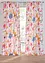 Gordijn van gerecycled polyester met bloemmotief (1 stuk), bonprix