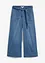 Wijde jeans, high waist, cropped, bonprix