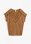 T-shirt van linnen met kant, bonprix