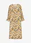 Gedessineerde kaftan jurk van vloeiende viscose, bonprix
