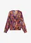 Gedessineerde blouse van chiffon, bonprix