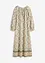 Gedessineerde kaftan jurk van vloeiende viscose, bonprix