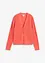 Ajour-vest met linnen, bonprix
