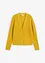 Ajour-vest met linnen, bonprix