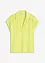 Poloshirt van viscose met kanten inzetstuk, bonprix