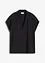 Poloshirt van viscose met kanten inzetstuk, bonprix