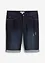 Stretch jeans bermuda met omgeslagen zoom, regular fit, bonprix
