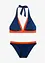 Halter bikini met V-hals (2-dlg. set), bonprix