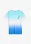 T-shirt met kleurverloop van biologisch katoen, bonprix