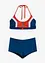 Halter bikini met ritssluiting (2-dlg. set), bonprix