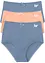 Tailleslip (set van 3) met biologisch katoen, bonprix
