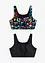 Bralette bikinitop (set van 2), bonprix