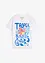 T-shirt met zijde, bonprix