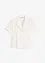 Korte popeline blouse van katoen met korte mouwen, bonprix