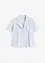 Korte popeline blouse van katoen met korte mouwen, bonprix