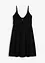 Jurk met spaghettibandjes en knoopdetail, bonprix