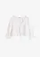 Blouse met broderi anglaise en pofmouwen, bonprix