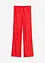 Jersey broek met plissé, bonprix