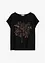 Katoenen shirt met studs applicatie, bonprix