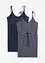 Jersey jurk van katoen (set van 2), bonprix