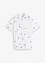 Blouse van mousseline met korte mouwen, bonprix