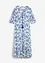 Wijde jurk van crinkle-viscose, bonprix