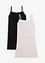 Jersey jurk in een elastische katoenmix (set van 2), bonprix