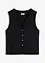 Mouwloos vest in een gebreide look, bonprix