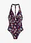 Corrigerend halter badpak, licht corrigerend, bonprix