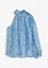 One-shoulder chiffon blouse, bonprix