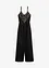 Jersey jumpsuit met kant, bonprix