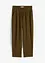 Wijde jersey broek van crêpe, cropped, bonprix