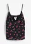 Spaghetti top van mesh, bonprix