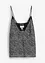 Spaghetti top van mesh, bonprix