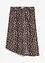 Rok met luipaardprint en split, bonprix