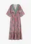 Gedessineerde maxi jurk van soepele viscose, bonprix