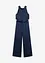 Jumpsuit van gestructureerd satijn, bonprix